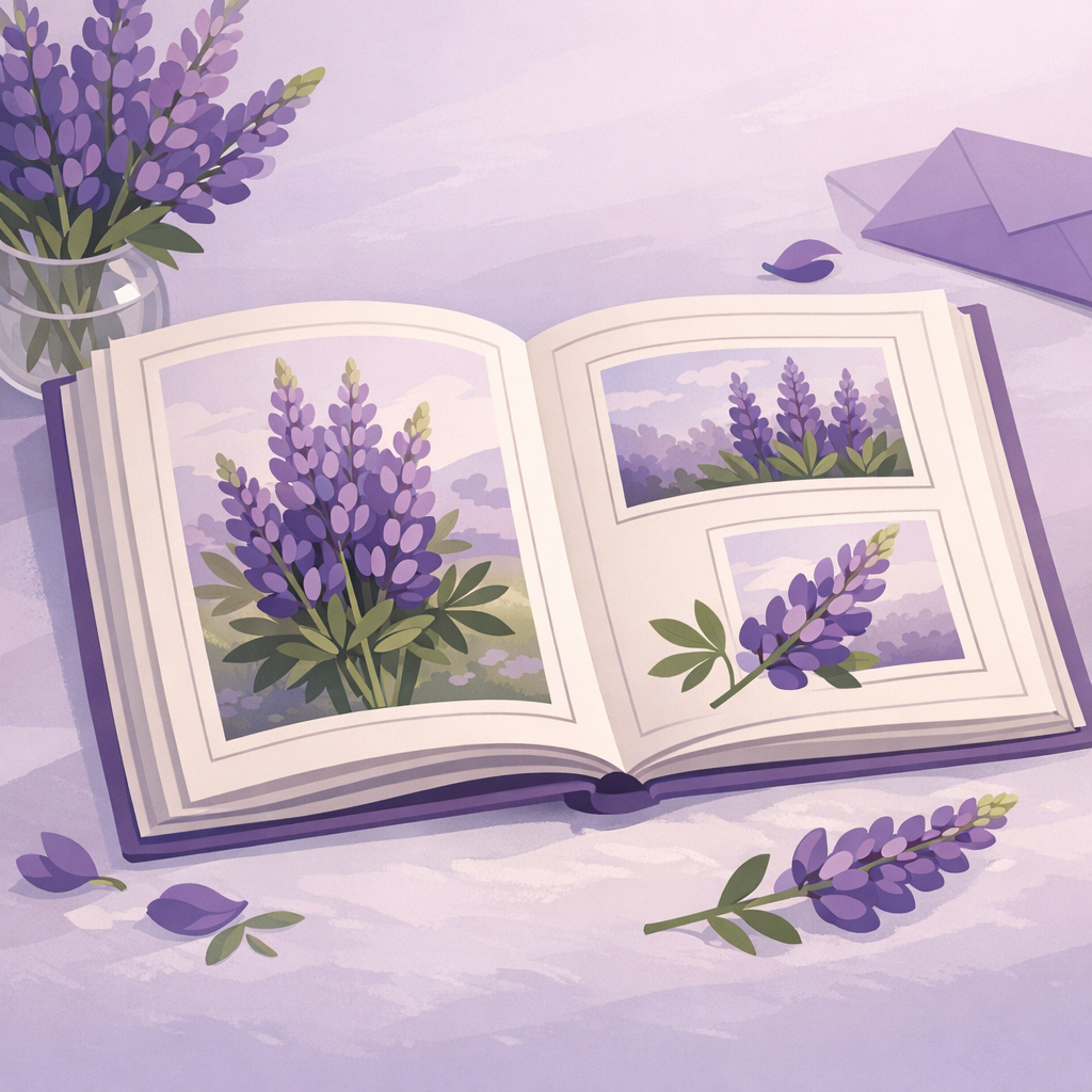 写真集のイメージイラスト