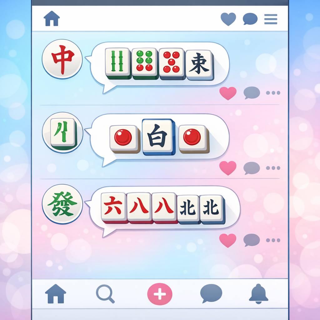 本人SNSの発信から結婚状況を読み取るイメージイラスト